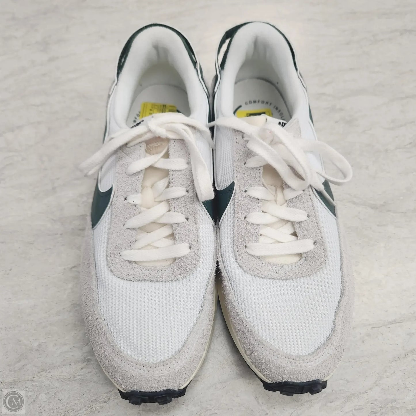 Shoes Athletic By Nike In Green & White, Size: 8.5