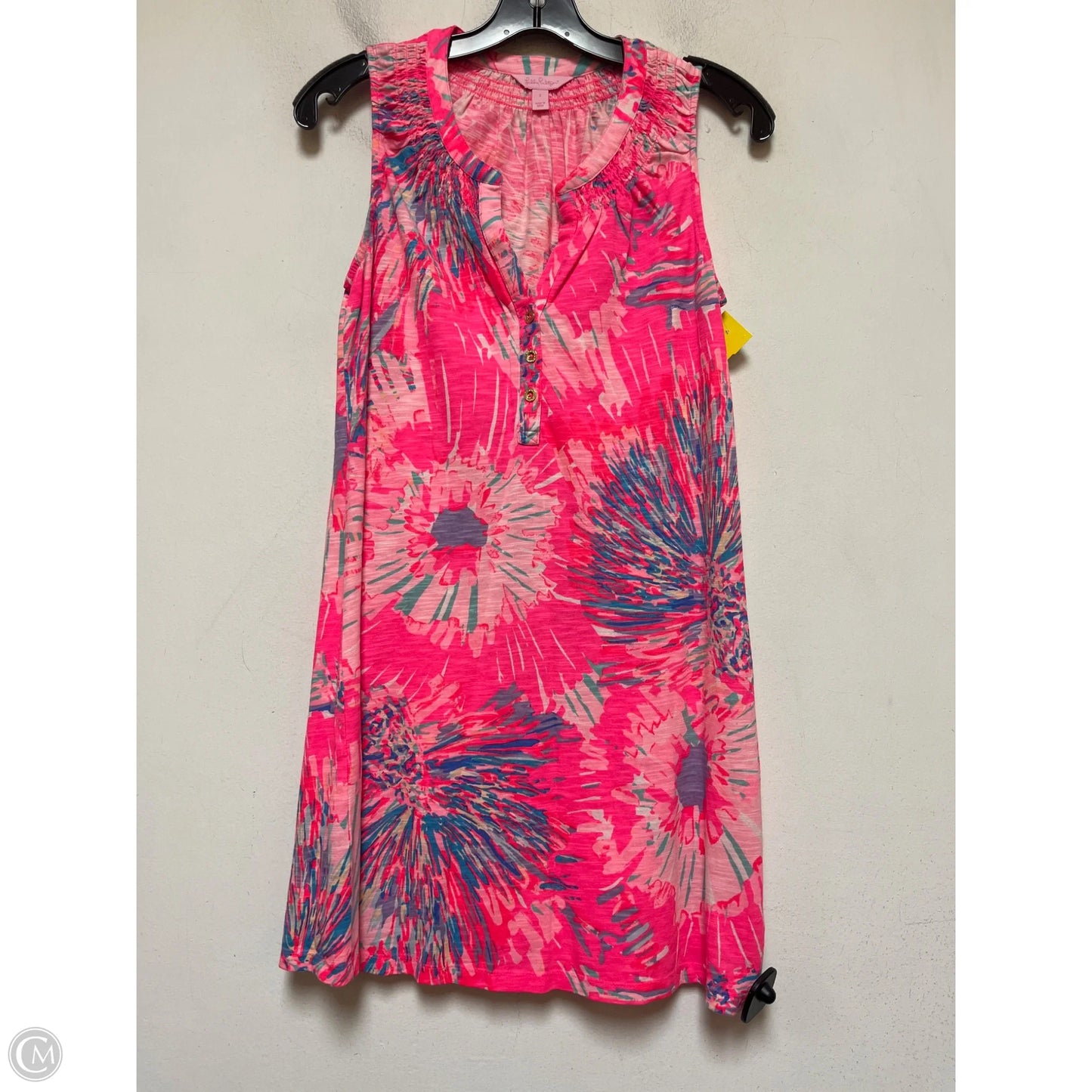 Dress Designer By Lilly Pulitzer In Blue & Pink, Size: S