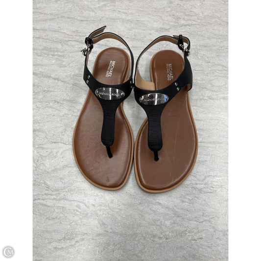 Sandals Flats By Michael By Michael Kors In Blue, Size: 8