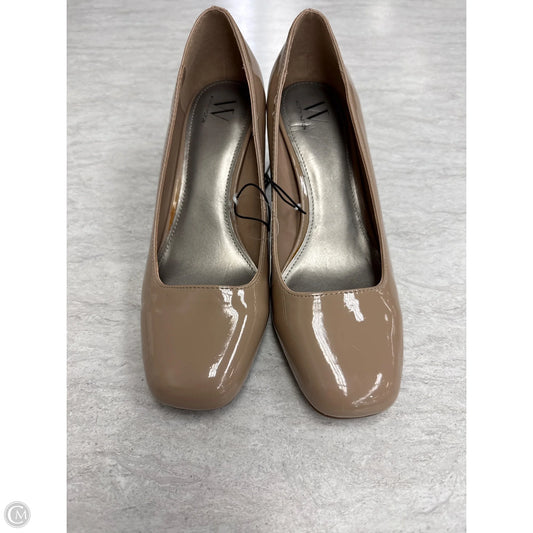 Shoes Heels Block By Worthington In Tan, Size: 9