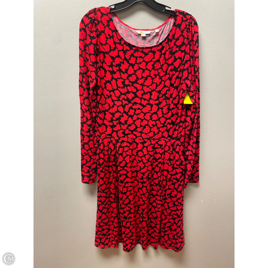 Dress Casual Short By Boden In Black & Red, Size: M