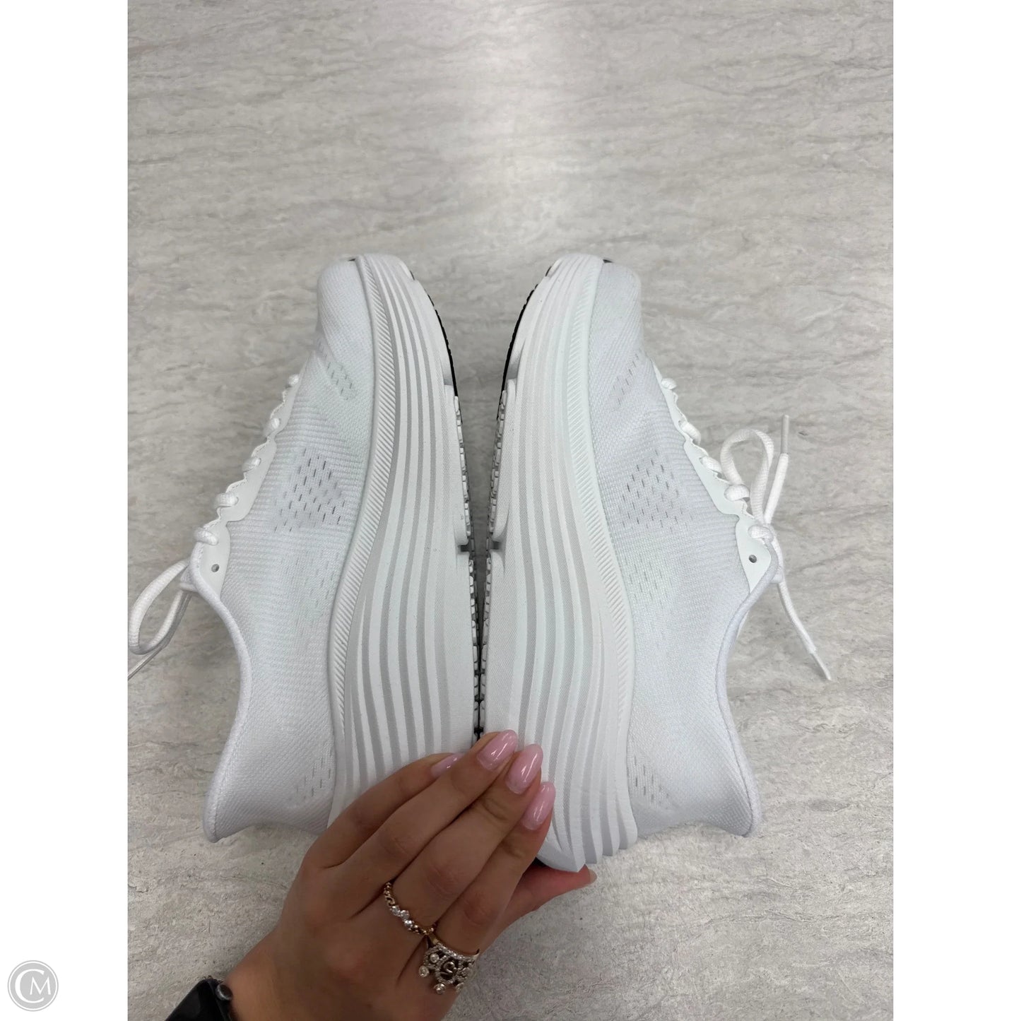 Shoes Athletic By Skechers In White, Size: 8