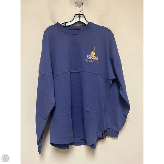 Top Long Sleeve By Disney Store In Purple, Size: S