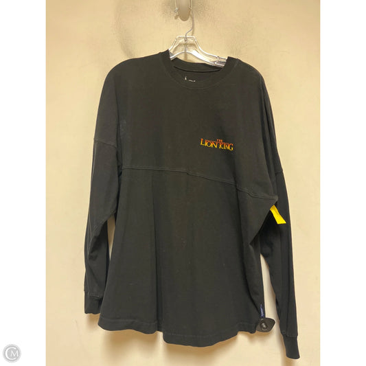 Top Long Sleeve By Disney Store In Black, Size: M