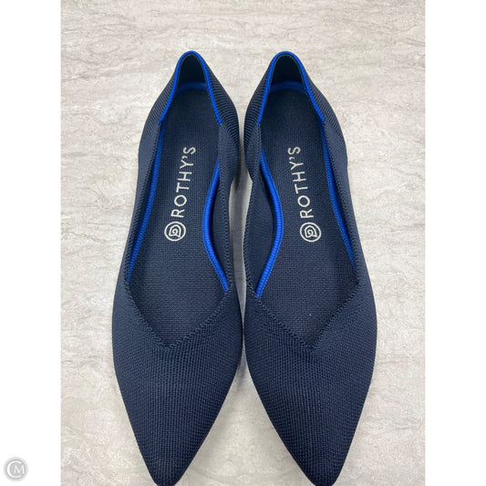 Shoes Flats By Rothys In Navy, Size: 11