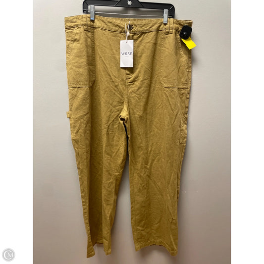 Pants Other By Clothes Mentor In Yellow, Size: 16