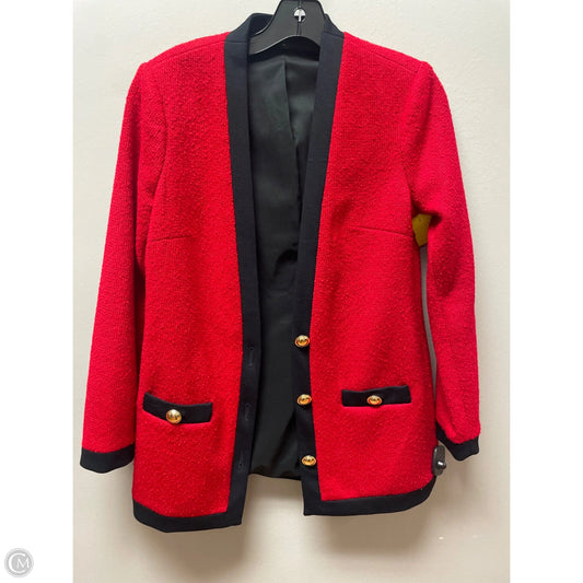 Blazer By Express In Red, Size: Xs