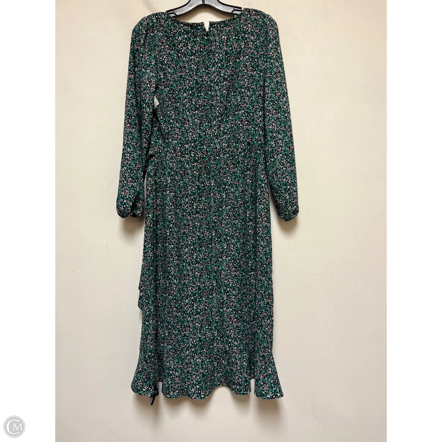Dress Casual Midi By Loft In Floral Print, Size: Xs