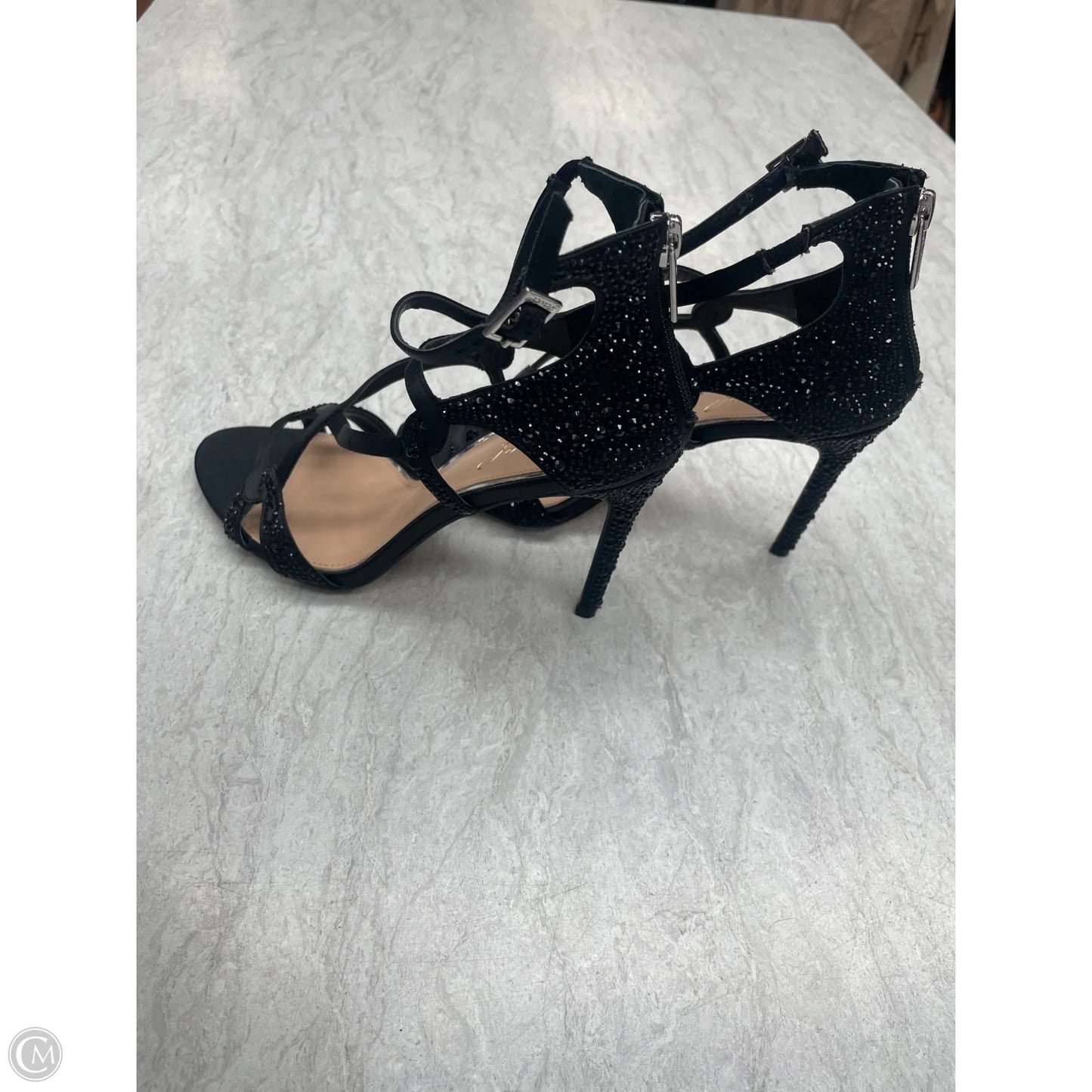 Shoes Heels Stiletto By Badgley Mischka In Black, Size: 6