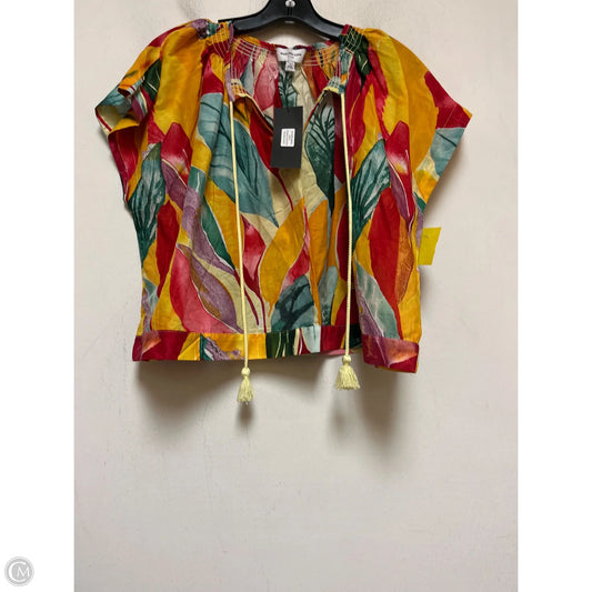 Top Short Sleeve By Marc New York In Multi-colored, Size: S