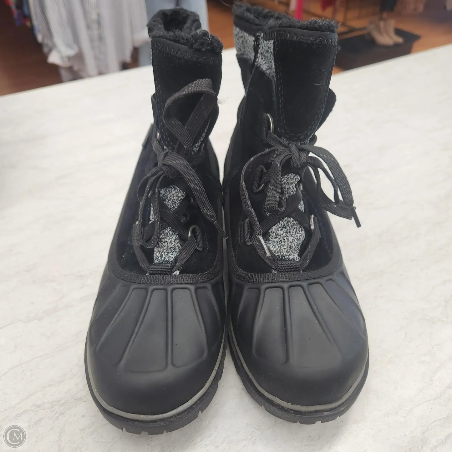 Boots Snow By Naturalizer In Black, Size: 7