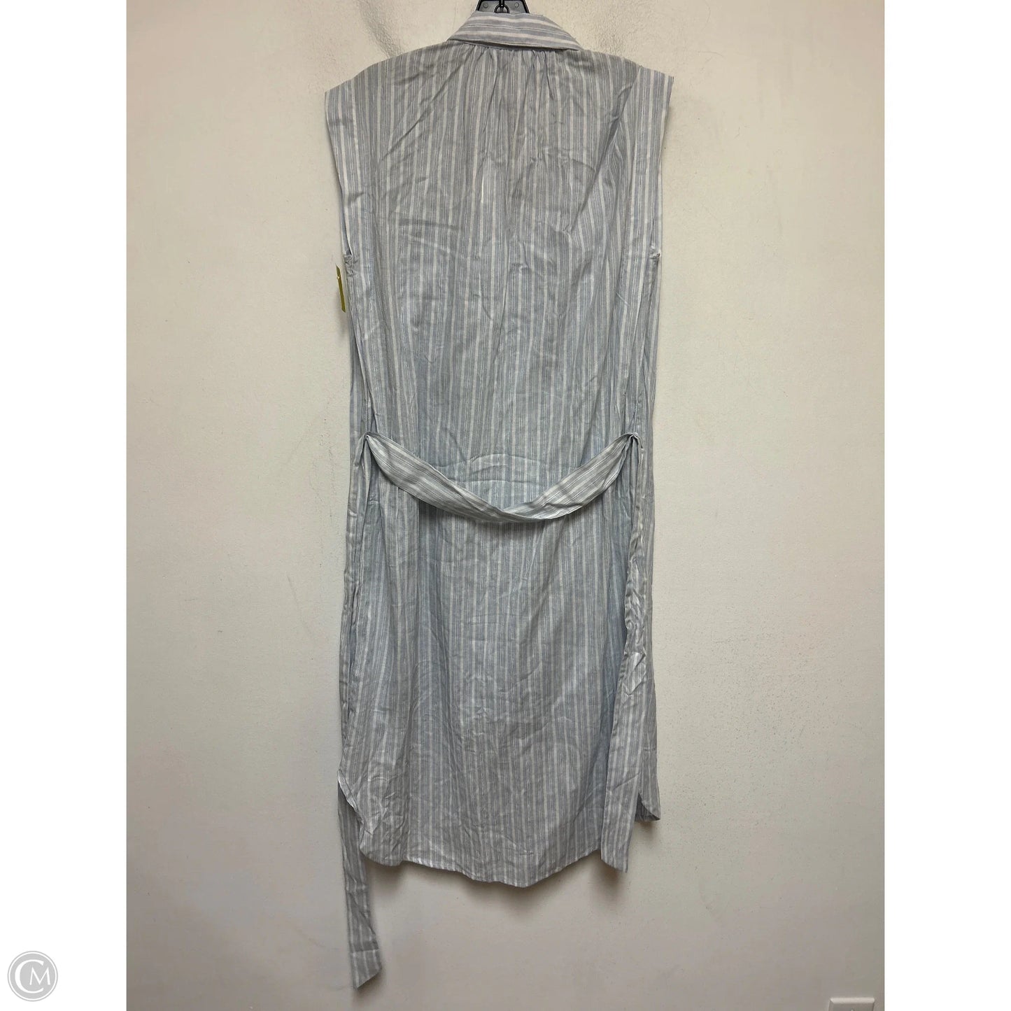 Dress Casual Midi By Banana Republic In Striped Pattern, Size: M