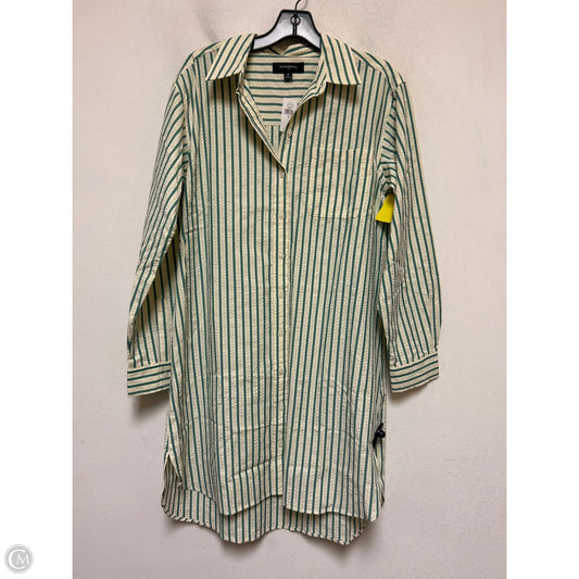 Dress Casual Short By Banana Republic In Striped Pattern, Size: M
