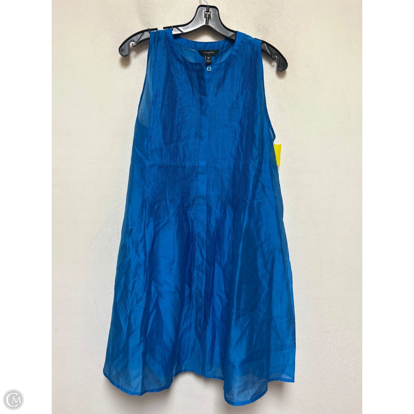 Dress Casual Short By Banana Republic In Blue, Size: M