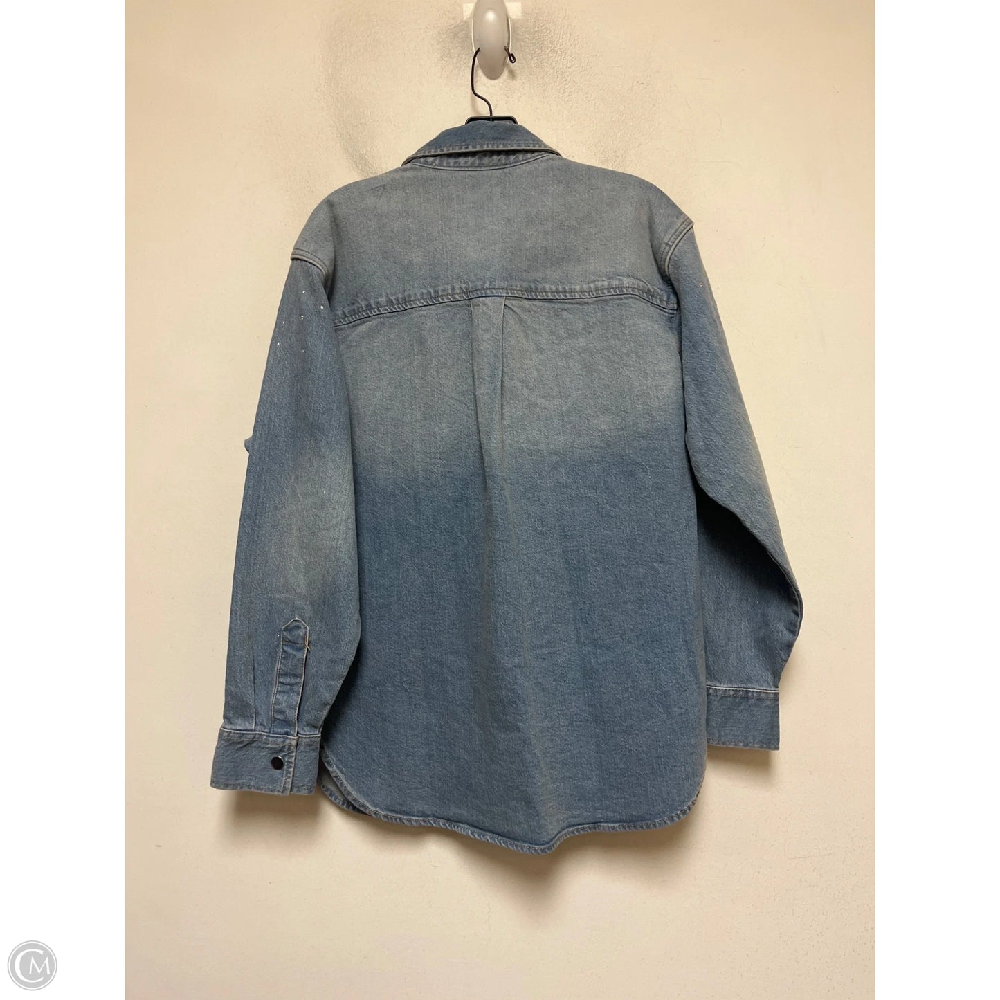 Jacket Denim By Universal Thread In Blue Denim, Size: M