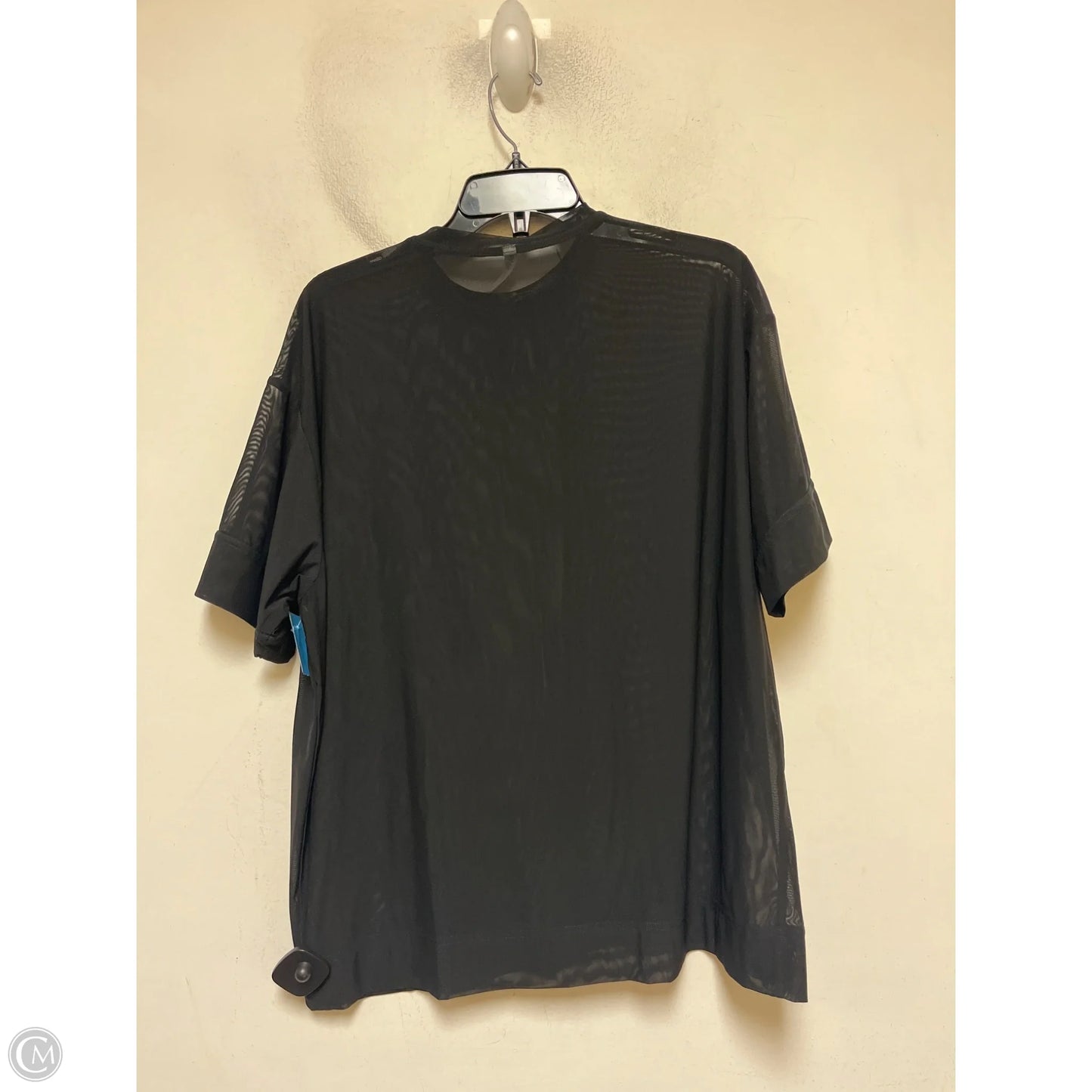 Athletic Top Short Sleeve By Athleta In Black, Size: Xs
