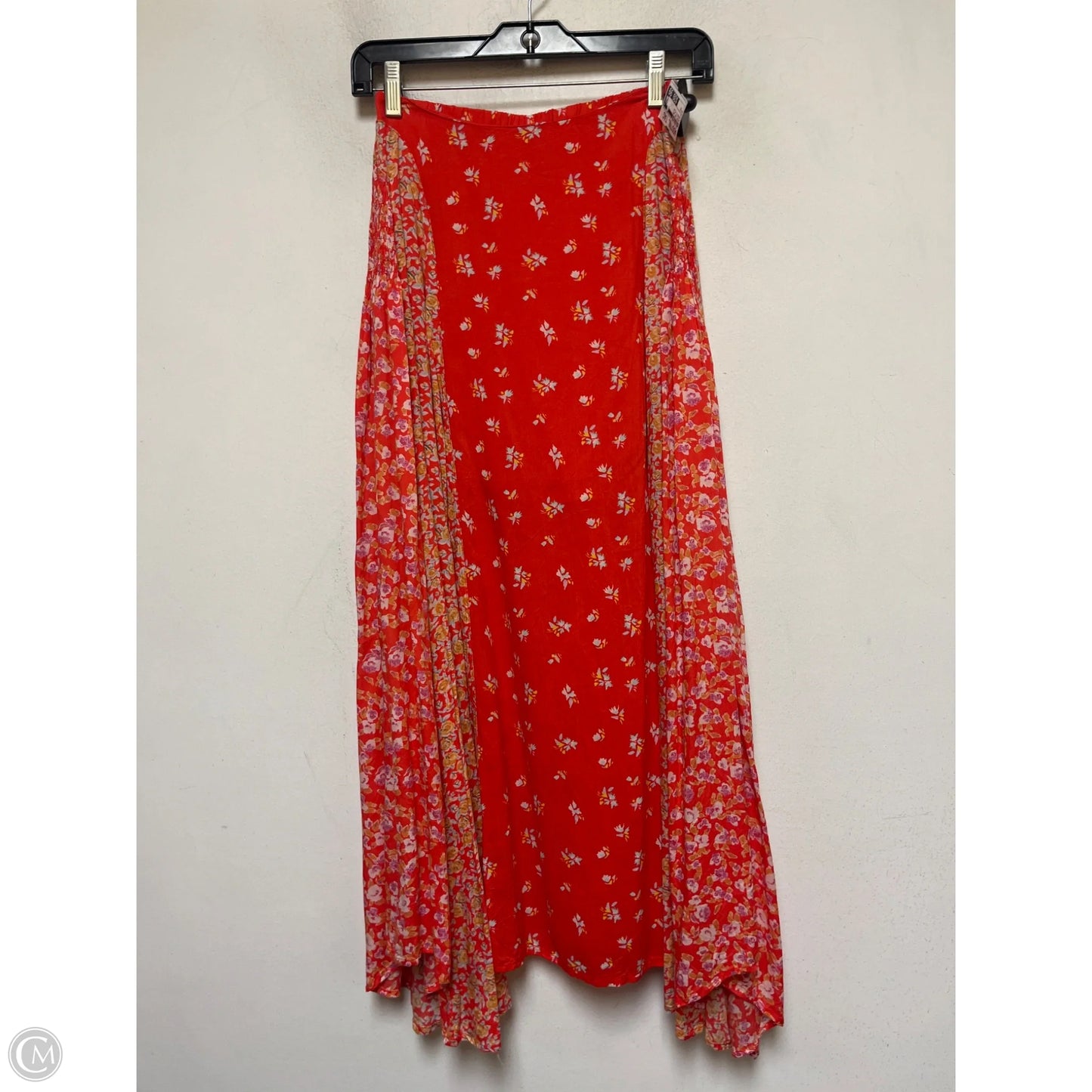 Skirt Set 2pc By Free People In Orange & Yellow, Size: 0