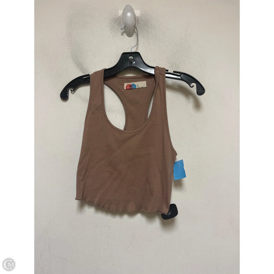 Top Sleeveless Basic By Free People In Brown, Size: Xs