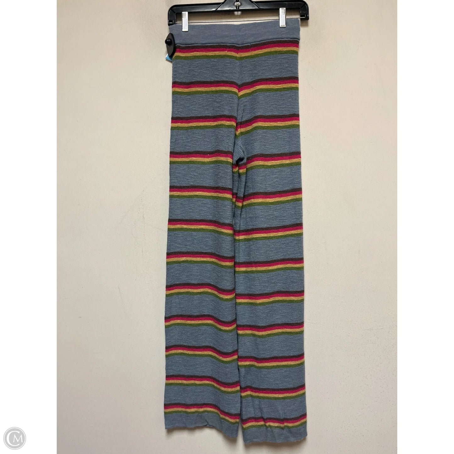 Pants Wide Leg By Free People In Striped Pattern, Size: Xs