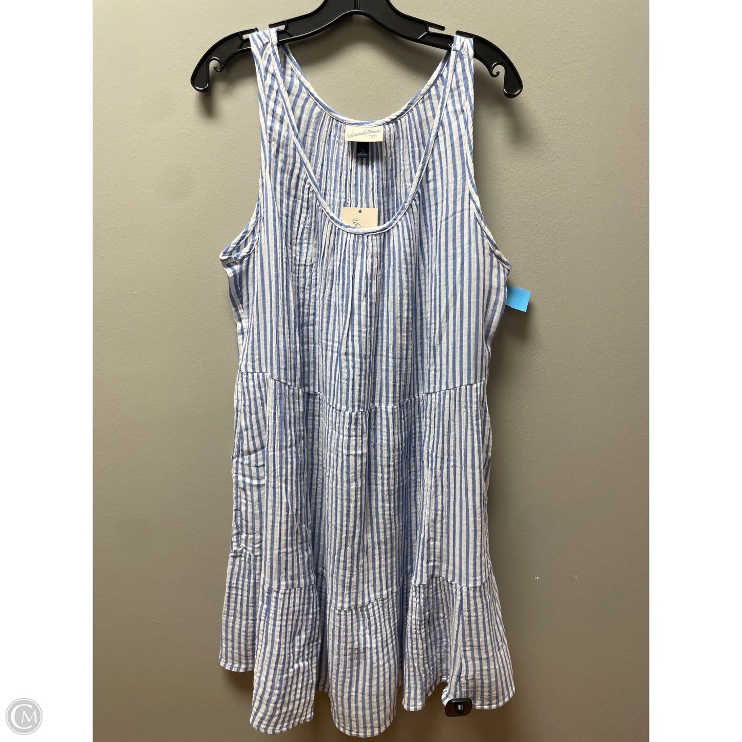 Dress Casual Short By Universal Thread In Striped Pattern, Size: Xxl
