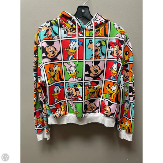 Sweatshirt Hoodie By Disney Store In Multi-colored, Size: L