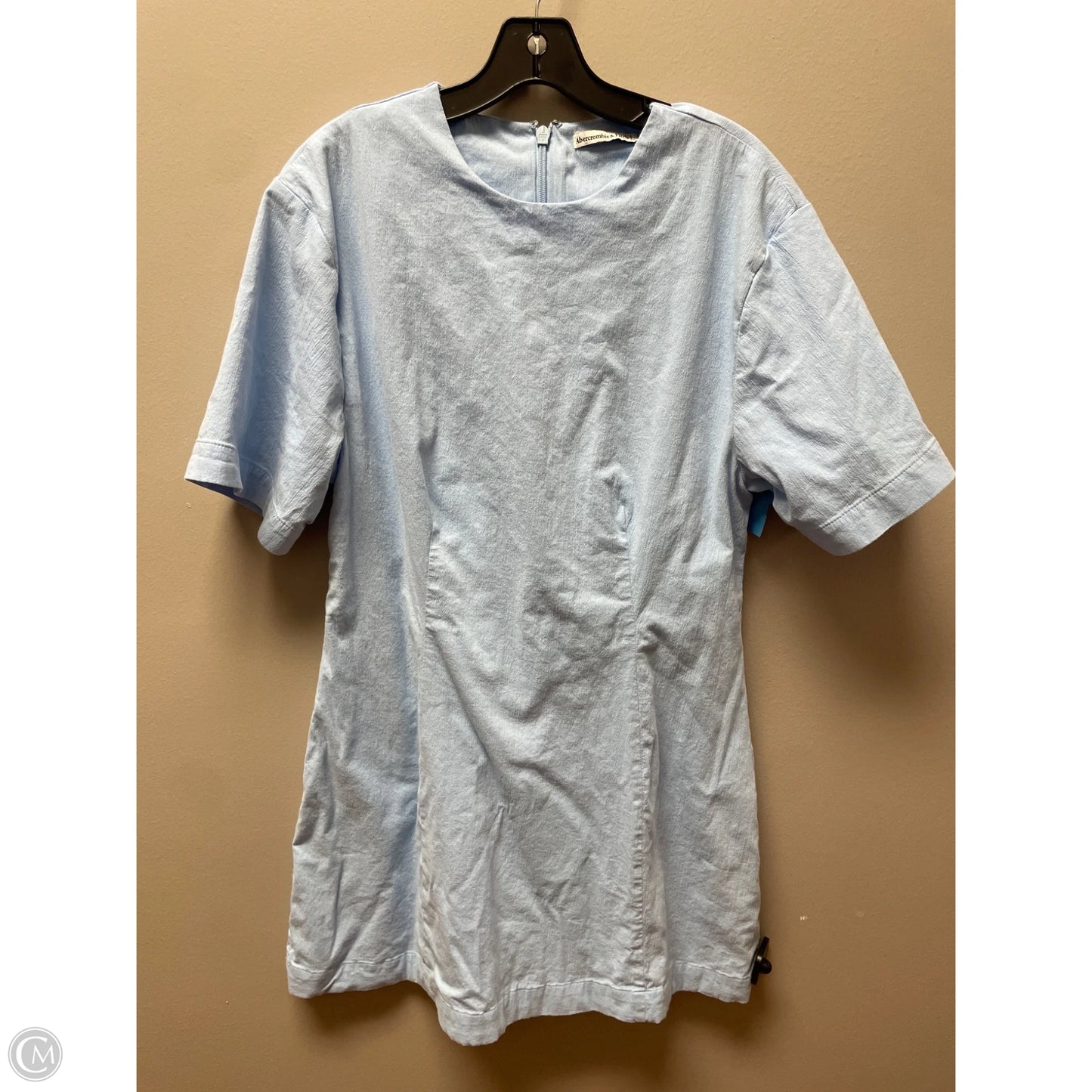 Dress Casual Short By Abercrombie And Fitch In Blue, Size: L