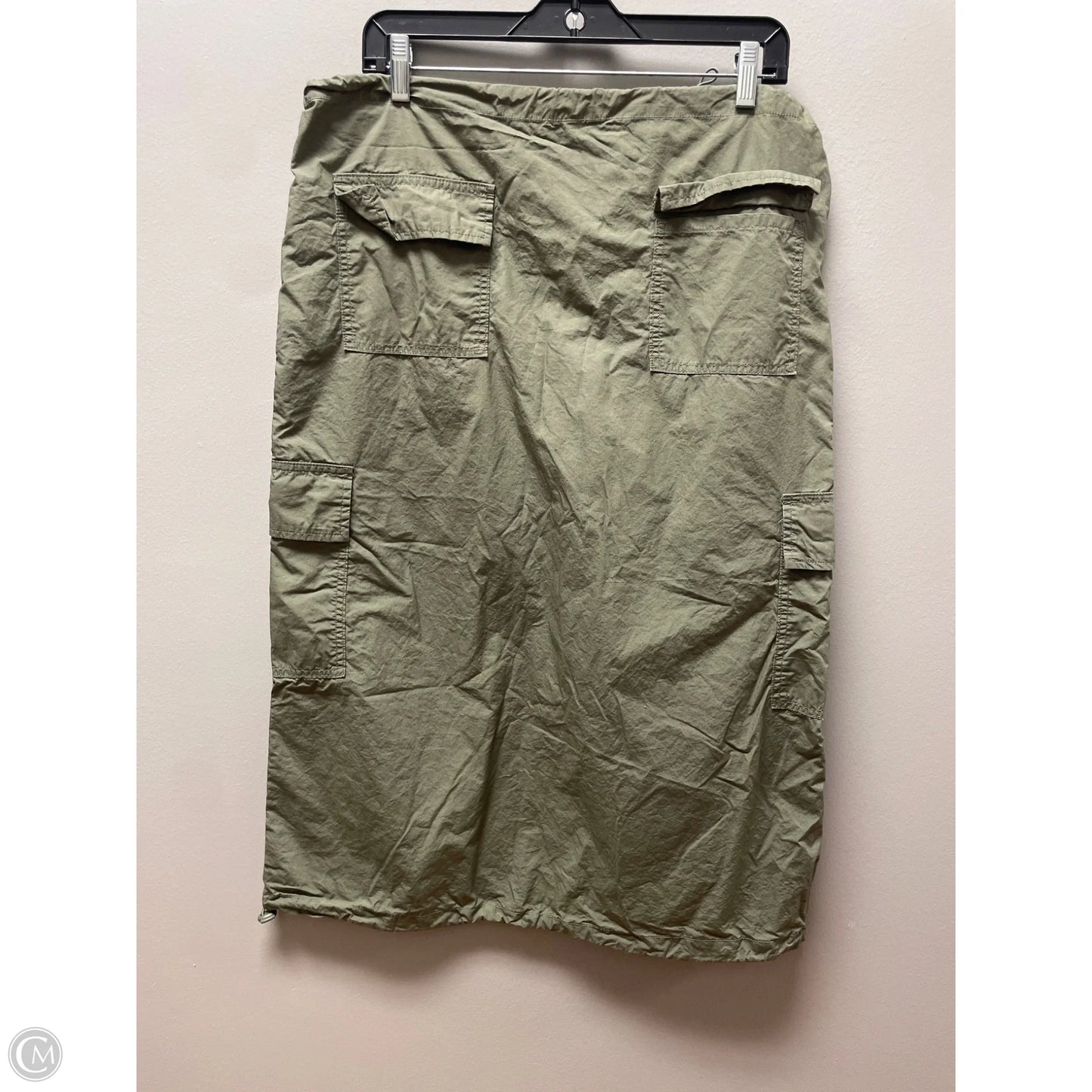 Skirt Midi By Clothes Mentor In Green, Size: 8