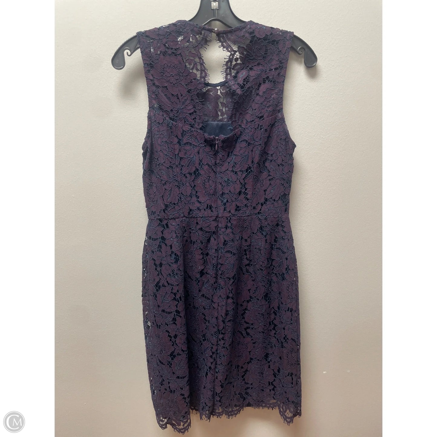 Dress Casual Short By Banana Republic In Blue & Purple, Size: S