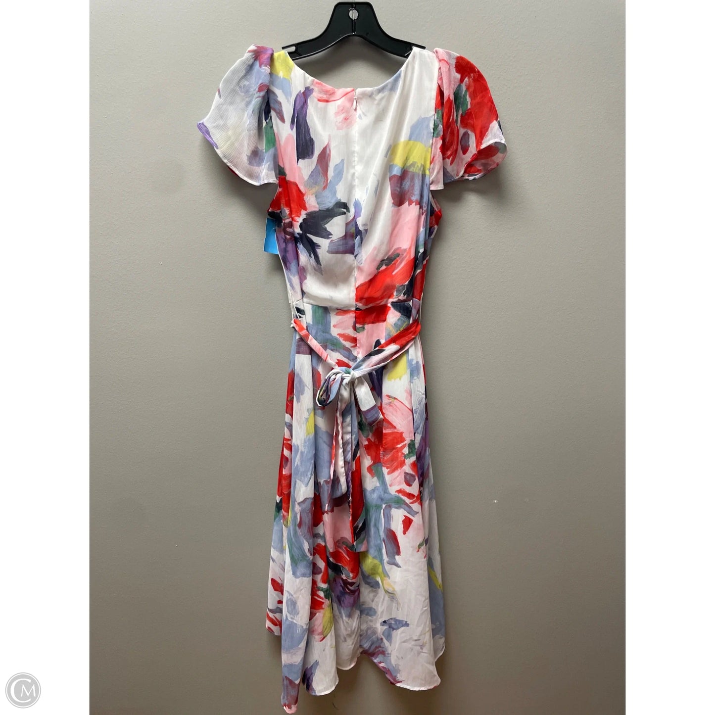 Dress Casual Midi By Dkny In Multi-colored, Size: M