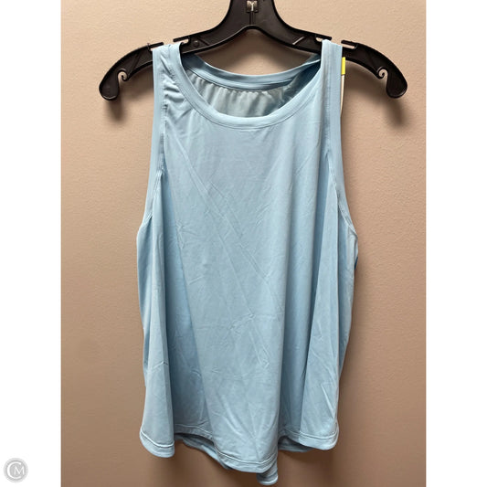Athletic Tank Top By All In Motion In Blue, Size: L