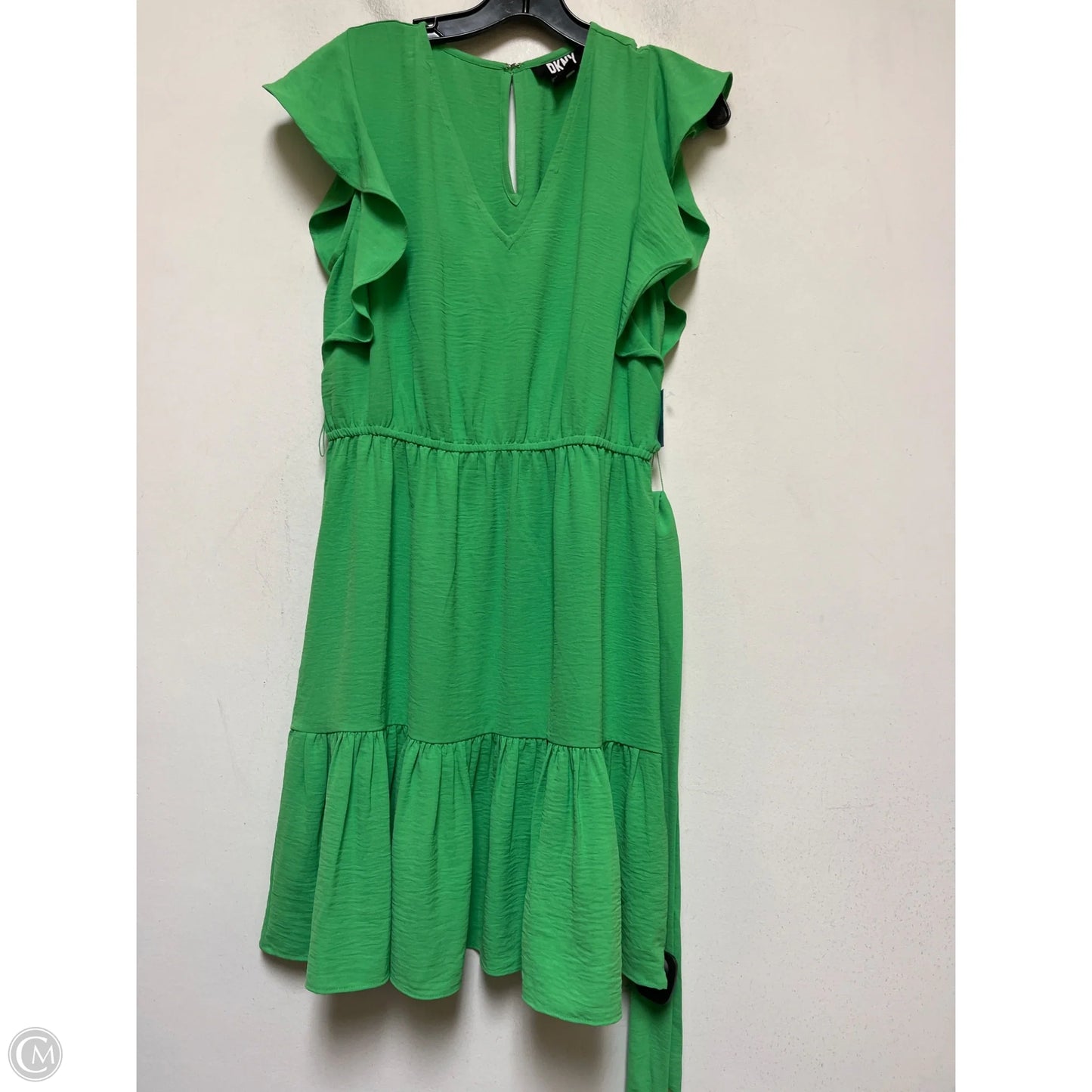 Dress Casual Short By Dkny In Green, Size: S