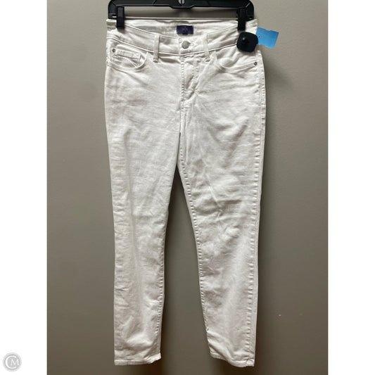 Jeans Skinny By Not Your Daughters Jeans In White Denim, Size: 4