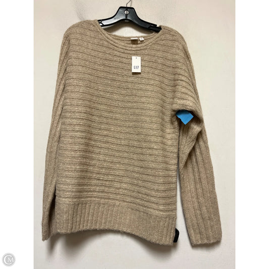 Sweater By Gap In Tan, Size: S