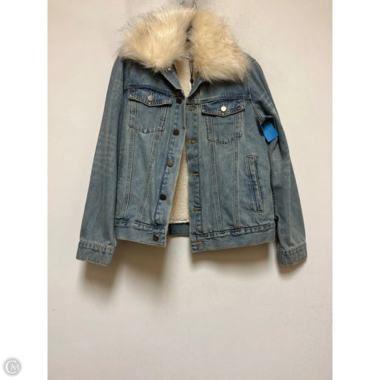 Jacket Denim By Heartloom In Blue Denim, Size: S