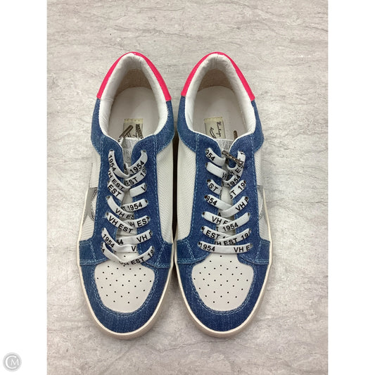 Shoes Sneakers By Vintage Havana In Blue & Pink, Size: 6.5