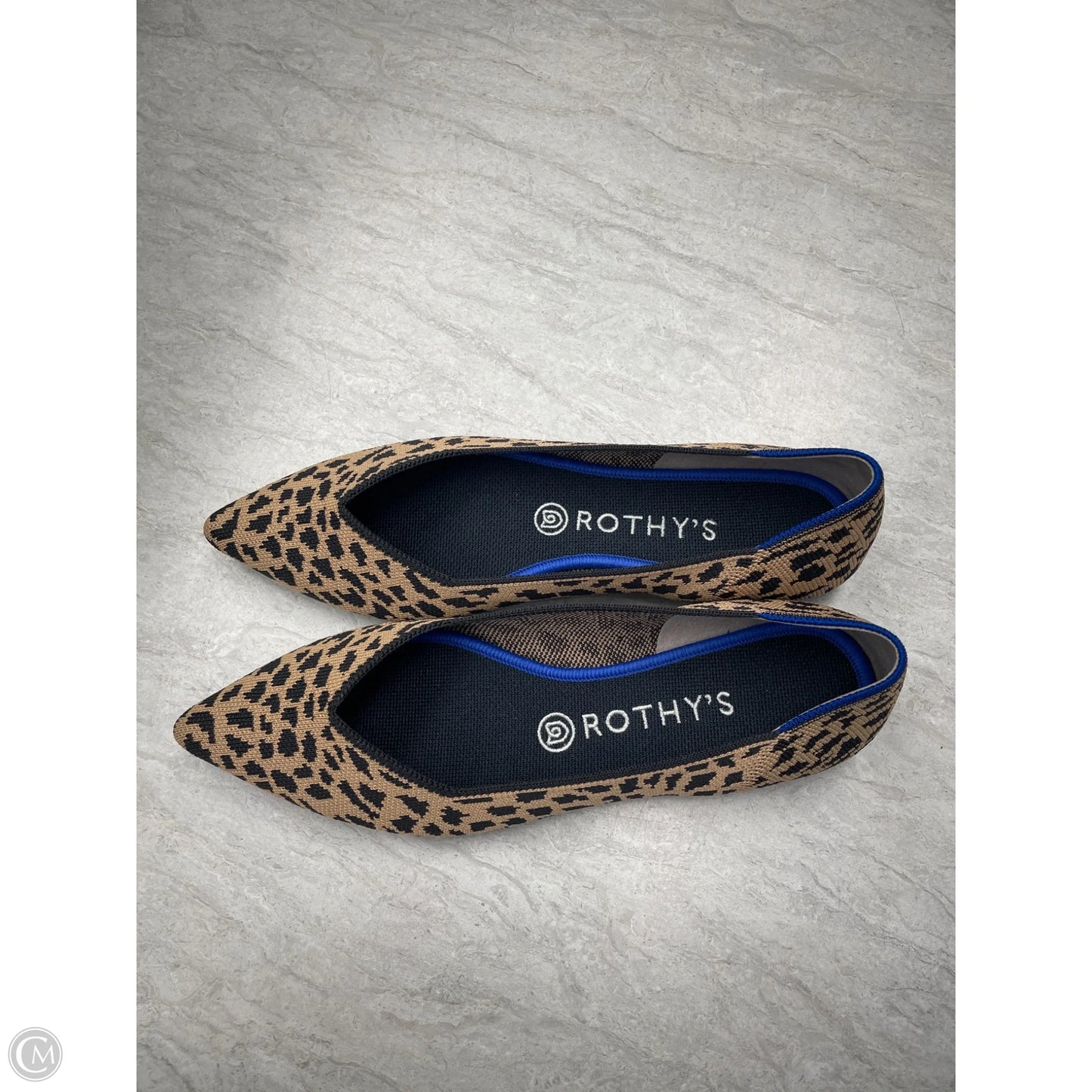 Shoes Flats By Rothys In Animal Print, Size: 9.5