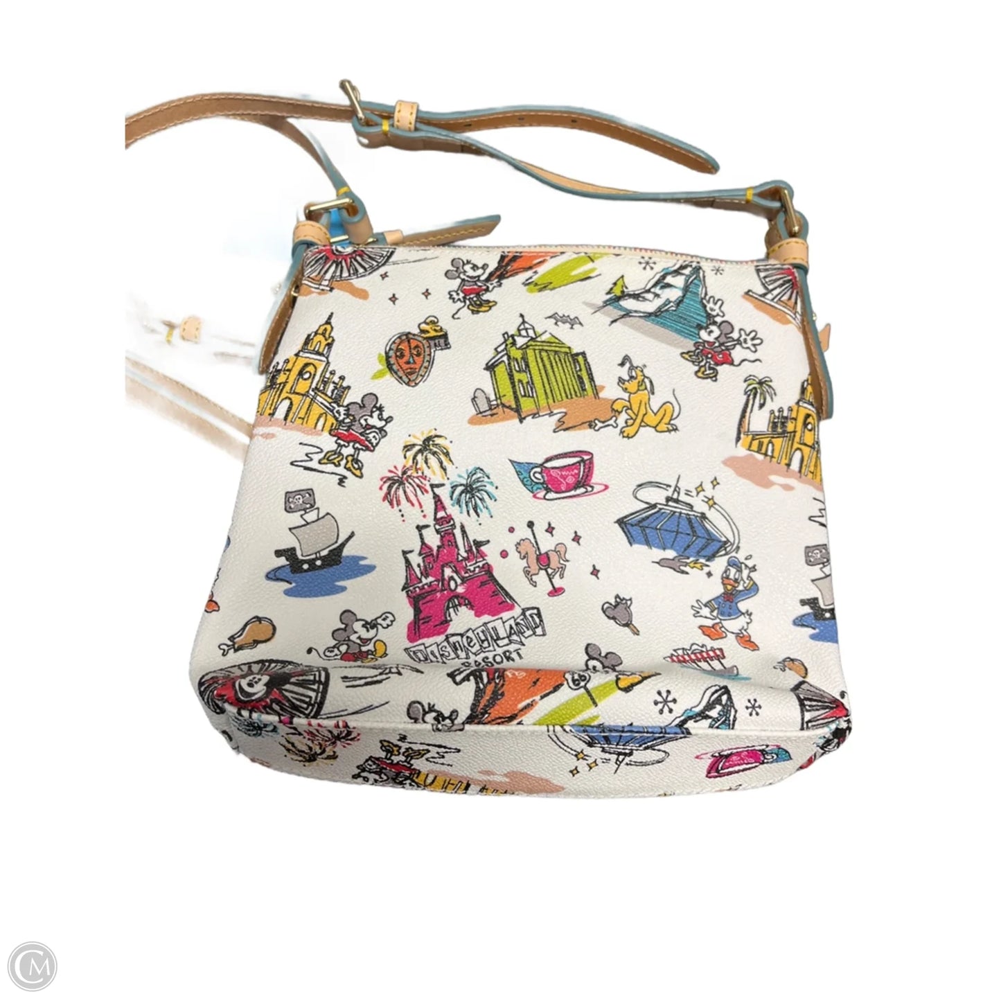 Crossbody Designer By Dooney And Bourke, Size: Medium