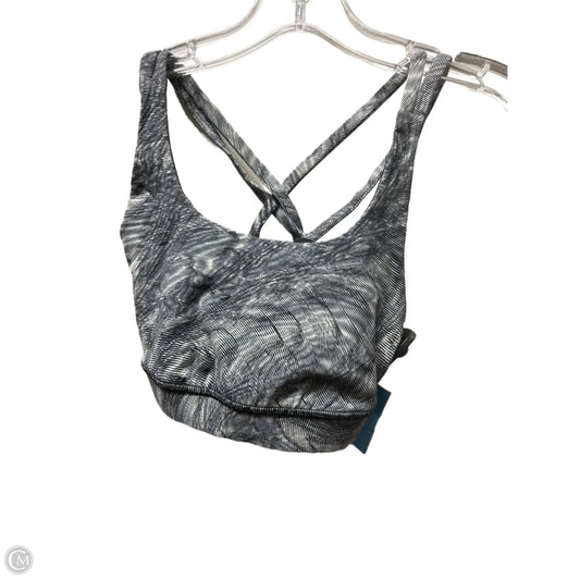 Athletic Bra By Lululemon In Black & Tan, Size: Xs