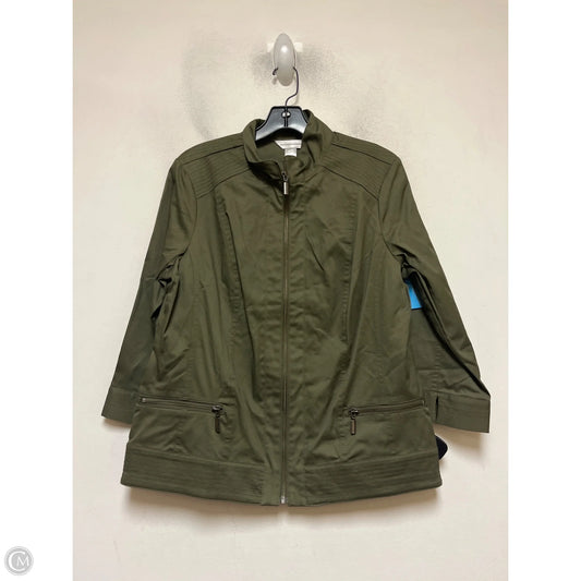 Jacket Other By Christopher And Banks In Green, Size: M