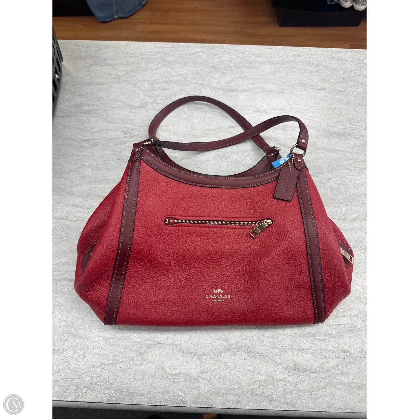 Handbag Designer By Coach, Size: Large