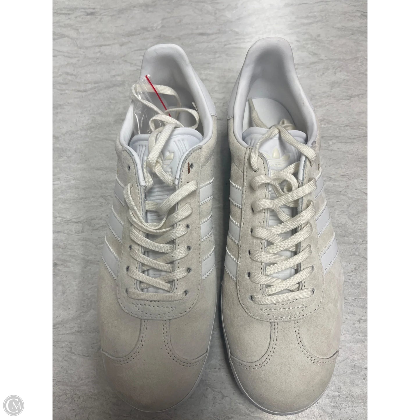 Shoes Sneakers By Adidas In Ivory, Size: 8