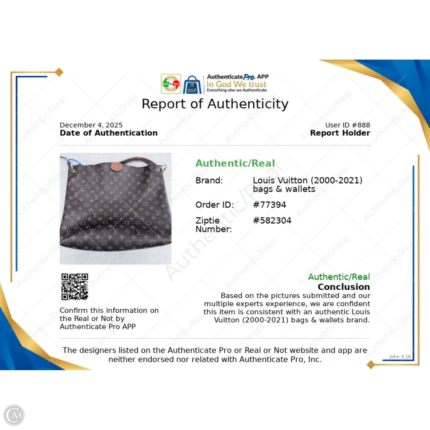 Handbag Luxury Designer By Louis Vuitton, Size: Large