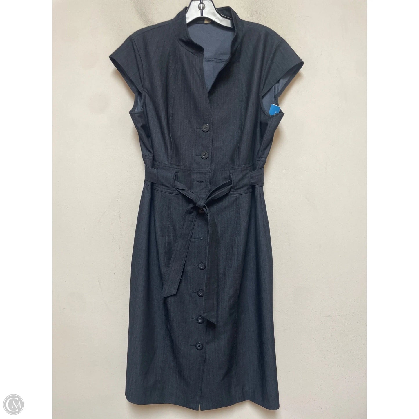 Dress Casual Midi By Calvin Klein In Bronze, Size: L