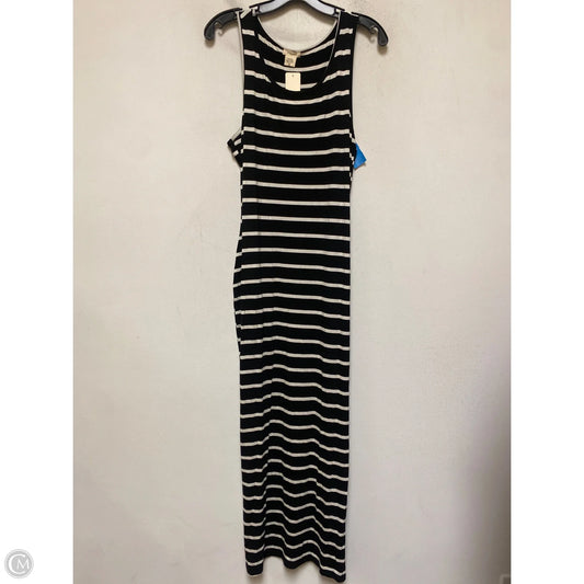 Dress Casual Maxi By Yelete In Black & White, Size: M