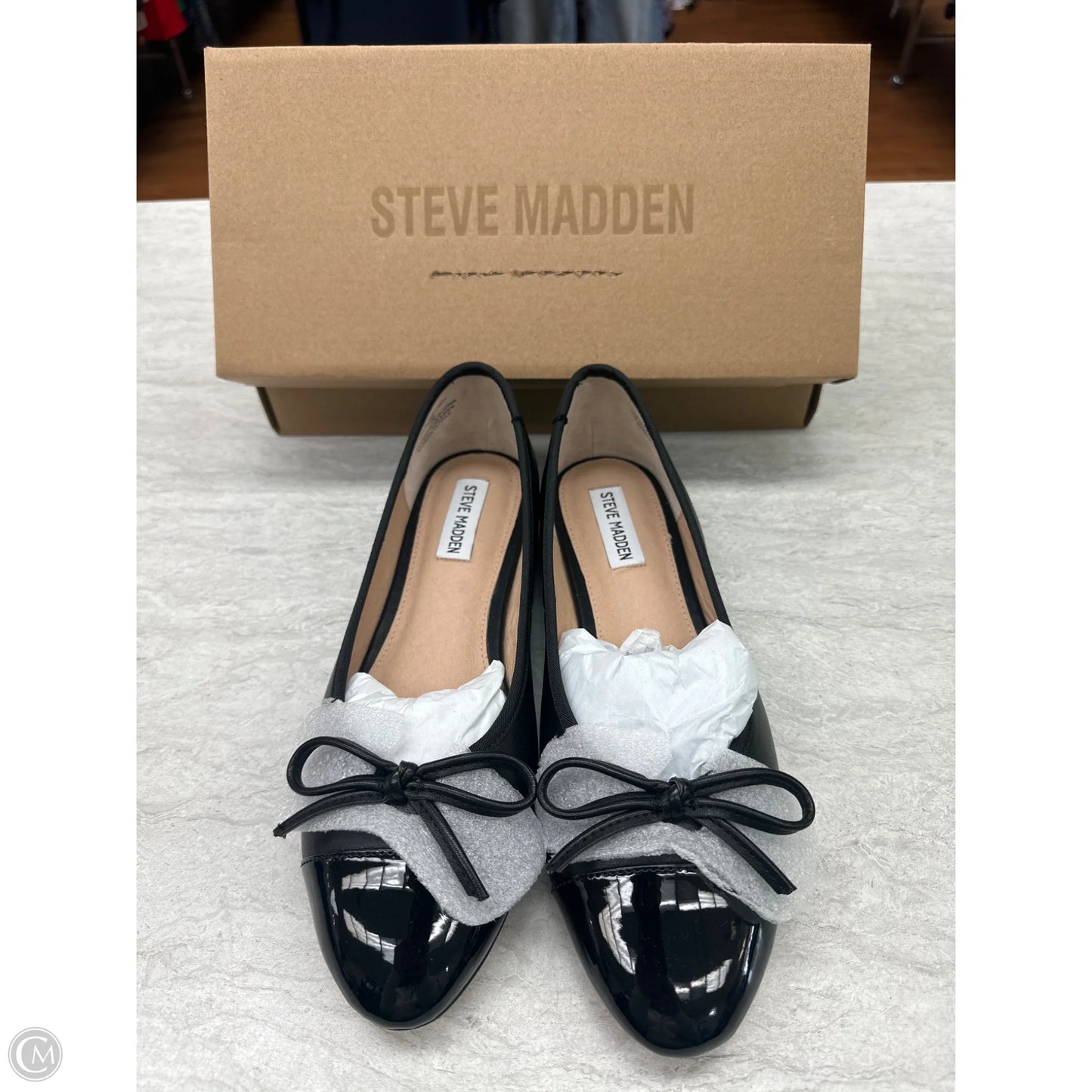 Shoes Flats By Steve Madden In Black, Size: 10