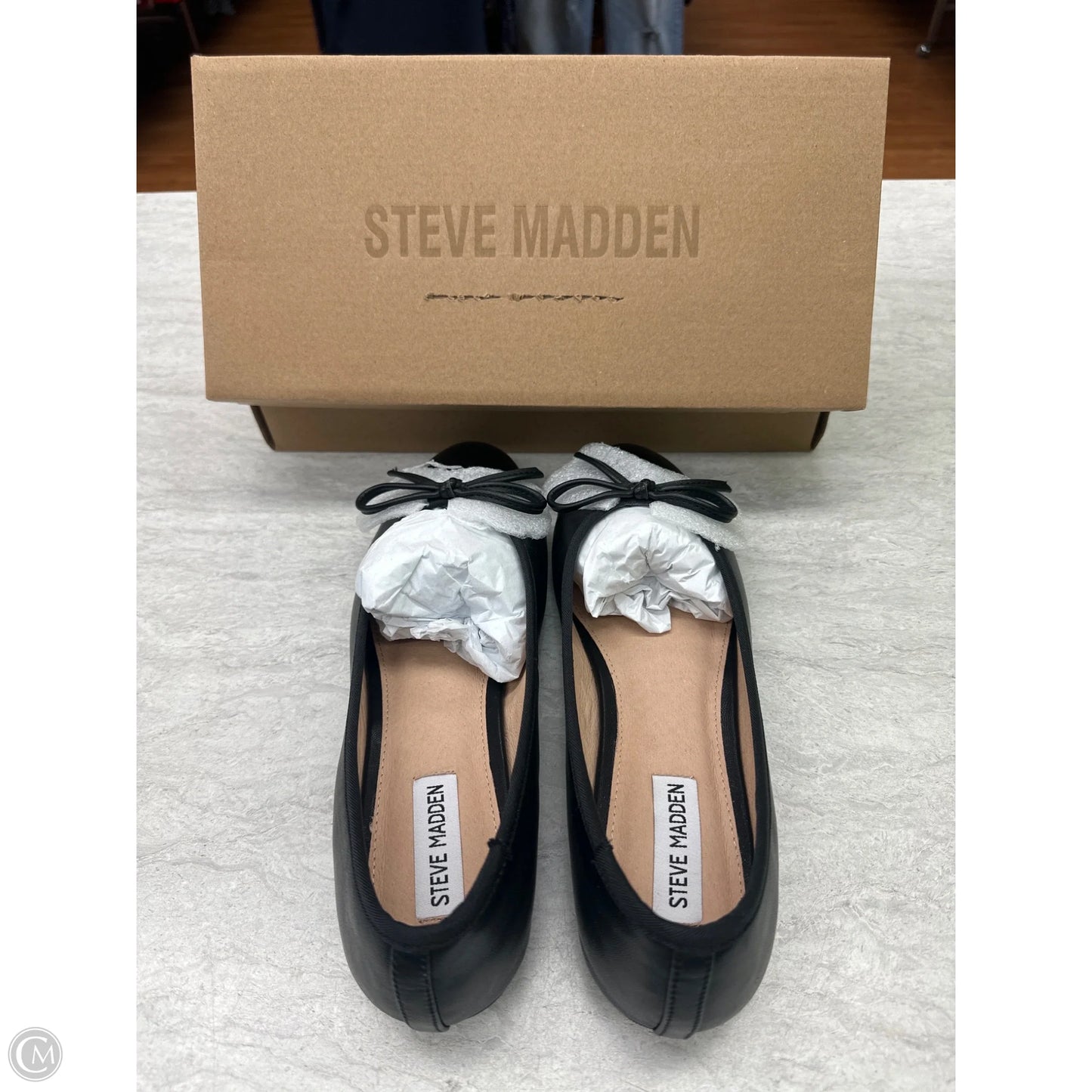 Shoes Flats By Steve Madden In Black, Size: 10