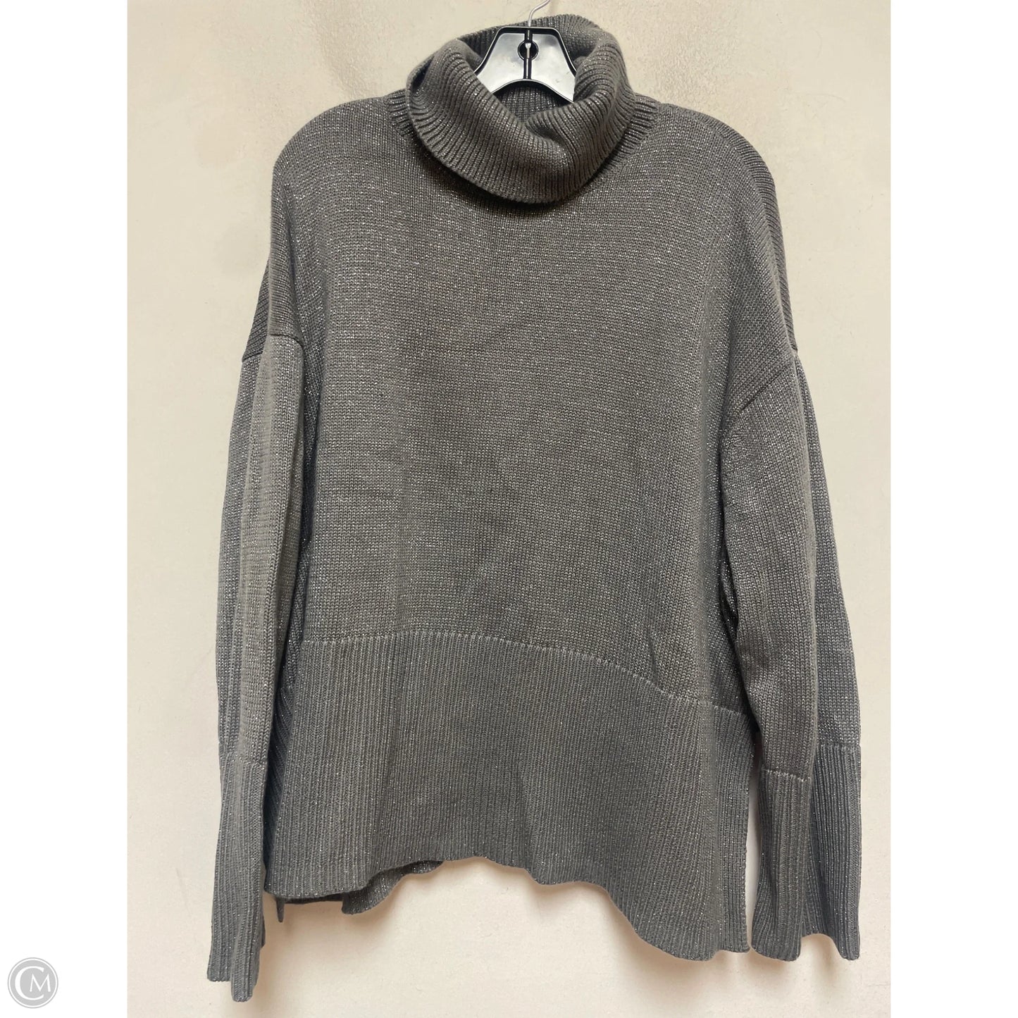 Sweater By Gap In Grey, Size: Xl