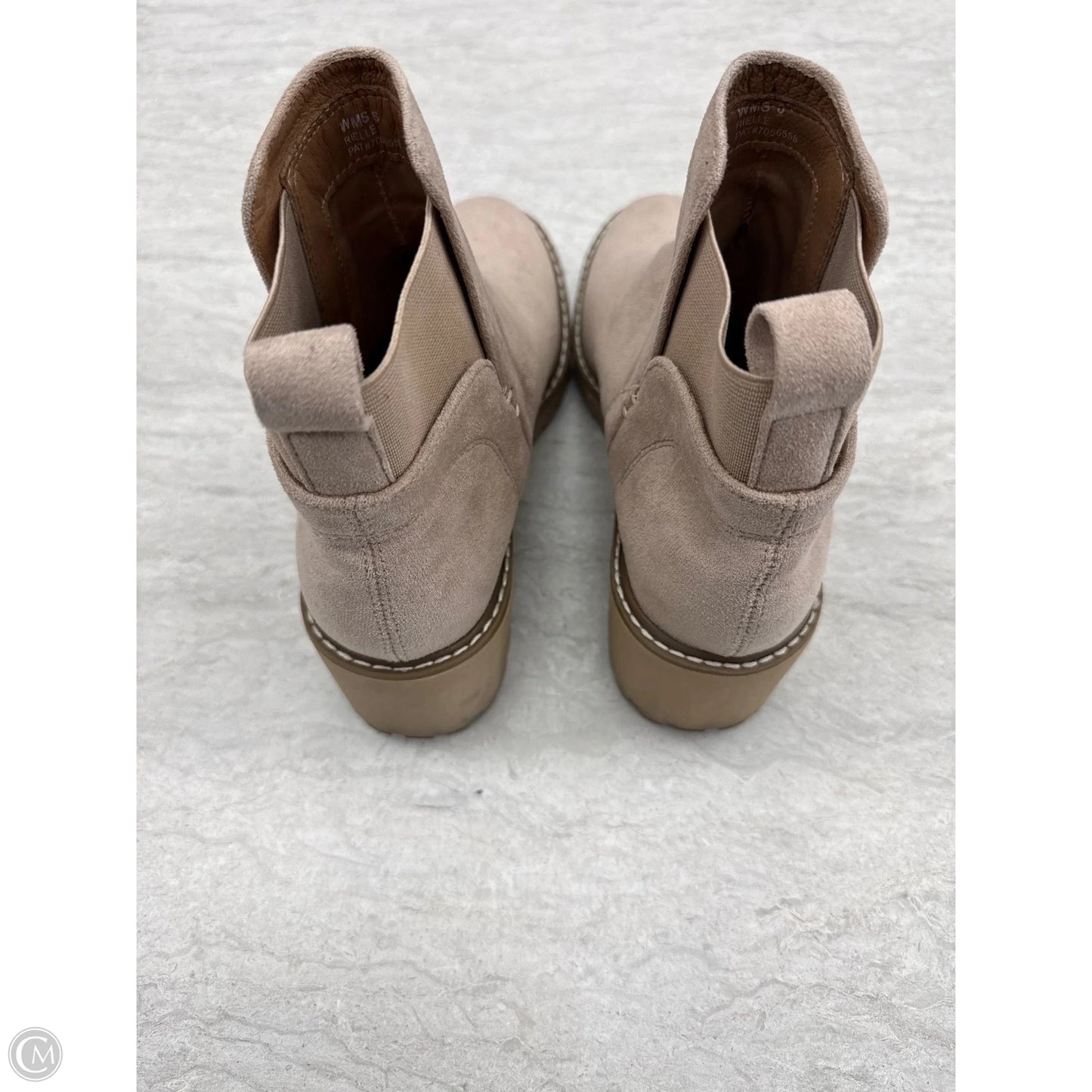 Boots Ankle Heels By Dolce Vita In Tan, Size: 6