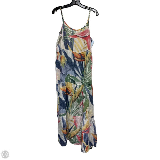 Dress Casual Maxi By Clothes Mentor In Tropical Print, Size: S