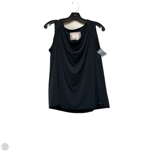 Top Sleeveless By Anthropologie In Black, Size: S